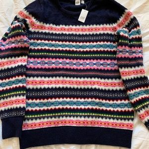 NWT fair isle sweater from GAP